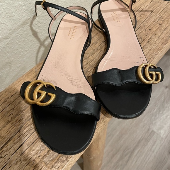 ORIGINAL black Gucci sandals - Picture 3 of 7